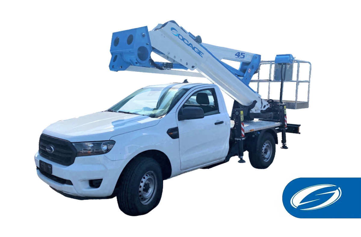 Camion con cestello compatto 16A